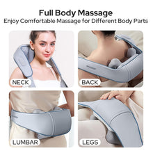 Rechargeable Neck & Back Massager | Cordless Shiatsu Shoulder Kneading Massager with Heat & Multiple Modes Top Trendy Essentials