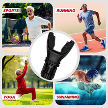 Breathing Trainer | Adjustable Lung Capacity & Respiratory Muscle Exerciser for Fitness & Recovery (Black) Top Trendy Essentials
