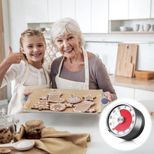 Magnetic Visual Kitchen Timer | 60-Minute Mechanical Countdown Timer with Loud Alarm Top Trendy Essentials