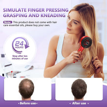 Electric Red Light Scalp Massager Comb with Oil Applicator Top Trendy Essentials