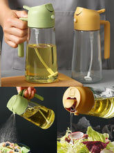 2-in-1 Glass Oil Sprayer & Dispenser - Top Trendy Essentials
