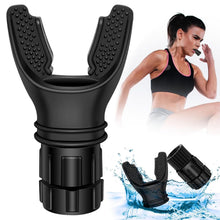 Breathing Trainer | Adjustable Lung Capacity & Respiratory Muscle Exerciser for Fitness & Recovery (Black) Top Trendy Essentials
