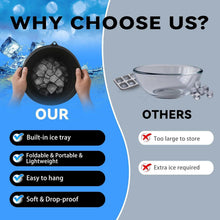 Foldable Silicone Face Ice Bowl with Built-In Ice Tray | Portable Ice Facial Bath Top Trendy Essentials
