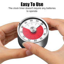 Magnetic Visual Kitchen Timer | 60-Minute Mechanical Countdown Timer with Loud Alarm Top Trendy Essentials