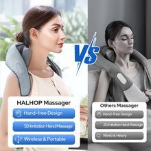 Rechargeable Neck & Back Massager | Cordless Shiatsu Shoulder Kneading Massager with Heat & Multiple Modes Top Trendy Essentials