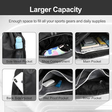 Sports Drawstring Gym Backpack | Waterproof Basketball Bag with Shoe Compartment for Men & Women Top Trendy Essentials
