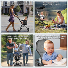 3-in-1 Foldable Baby Stroller with Umbrella | Lightweight Adjustable Stroller for Newborns & Toddlers Top Trendy Essentials