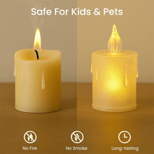Smokeless Decorative Crystal Acrylic LED Candles Light - Pack of 12 Top Trendy Essentials