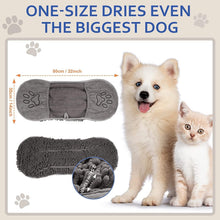 Super Absorbent Pet Drying Towel | Quick-Dry Grooming Towel for Dogs & Cats (Medium to Large Pets) Top Trendy Essentials