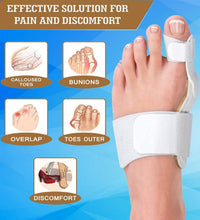 Silicone Toe Separator For Adults Bunion Corrector Splint Kit For Toe 4nmtwe-ev