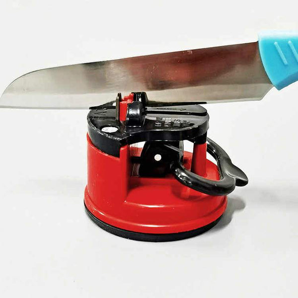 Manual Kitchen Knife Sharpener – Stainless Steel Blade Sharpening Tool Wukusy