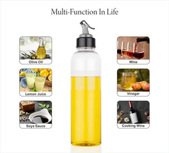 Oil Dispenser Transparent Plastic Bottle – 1 Liter