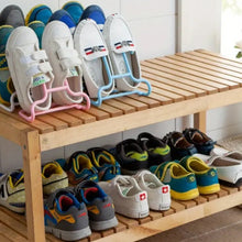 Multi-Function Shelf Drying Rack & Shoe Organizer Stand – 2 Pc Set for Home Storage