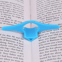 Multi-Function Plastic Thumb Book Support – Page Holder for Easy Reading (1 Pc)