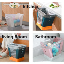 Expandable Waste Bin Trash Can - Large Capacity Plastic Garbage Container for Kitchen, Bathroom & Outdoor (1 Pc)