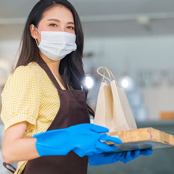 2 Pairs of Large Blue Gloves – Perfect for Dishwashing, Gardening, and General Cleaning.