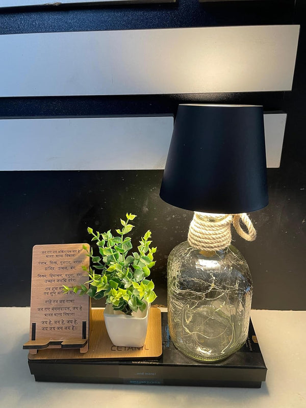 LED Dimmable Bottle Lamp | Wireless USB Rechargeable Table Lamp with 3 Color Temperatures (1 Pc) - Top Trendy Essentials
