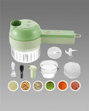 4 in 1 Portable Electric Vegetable Cutter Set 4nmtwe-ev