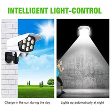 Solar Motion Sensor Wall Lamp – Outdoor Dummy Security Camera Shaped Light (1 Pc)