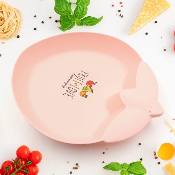 5758  Strawberry Shape Plate Dish Snacks  Nuts  Desserts Plates For Kids Bpa Free Childrens Food Plate Kids Bowl Serving Platters Food Tray Decorative Serving Trays For Candy Fruits Dessert Fruit Plate Baby Cartoon Pie Bowl Plate Tableware (1 Pc)