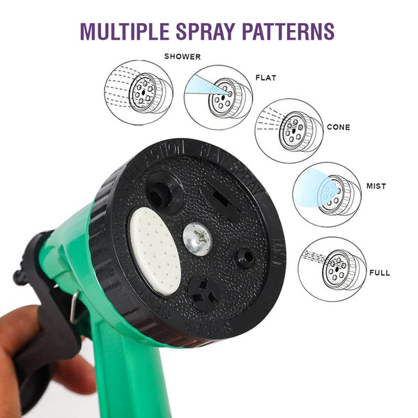 Adjustable Garden Hose Nozzle – Multi-use spray nozzle for watering plants, cleaning, and more. Durable and ergonomic design for comfort and control.