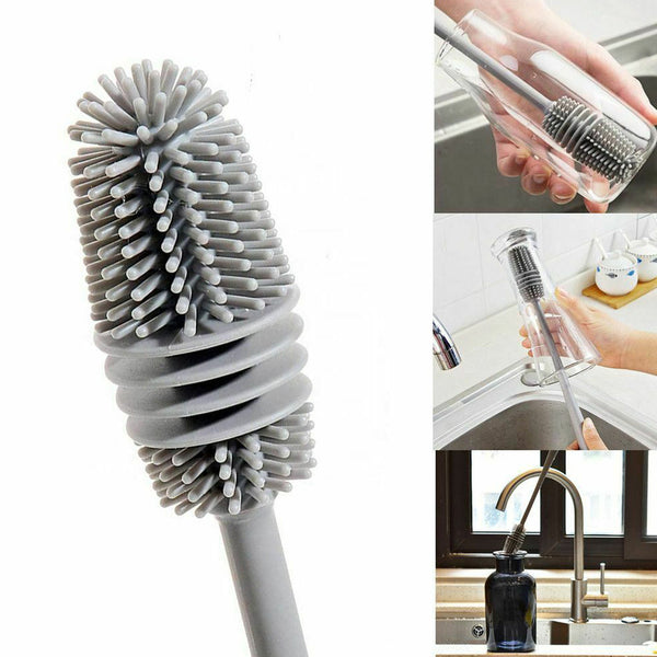 Bottle Cleaning Brush – Multi-Purpose Household Cleansing Brush for Kitchen Use