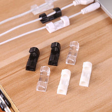 Plastic Clips – Strong Adhesive Cable Manager & Wire Organizer (20 Pcs Set) for Car, Office & Home Wukusy