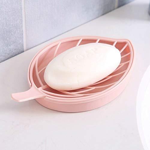 Leaf-Shaped Soap Holder for Bathroom