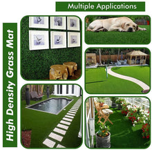 Artificial Grass For Balcony Or Doormat Soft And Durable Plastic Turf Carpet 58x38cm