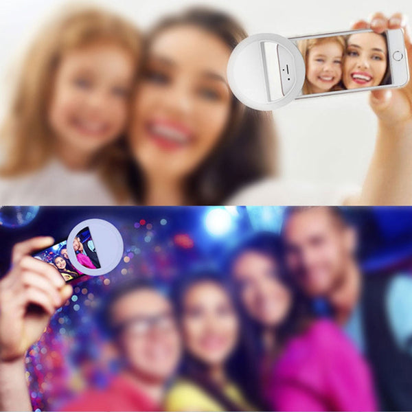 Selfie Ring Light – Bright Light for Selfies & Videos