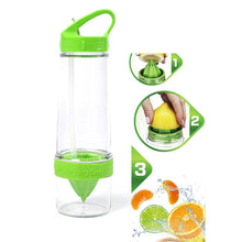 Citrus Zinger Sports Bottle with Juice Infuser – Portable Beverage Maker for Fresh Juices