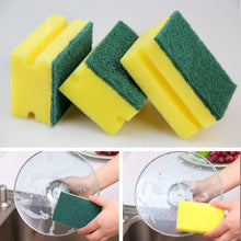 2-in-1 Scrub Sponge Pad for Kitchen Sink & Bathroom Cleaning – Multi-purpose Scrubber