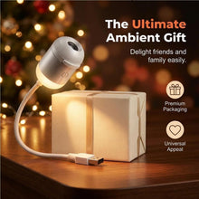 Moon Projection Night Lamp | USB Moon Projector with Flexible Neck & Adjustable Focus