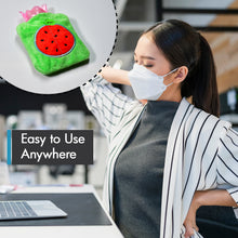 6509 Watermelon Small Hot Water Bag With Cover For Pain Relief Neck Shoulder Pain And Hand Feet Warmer Menstrual Cramps.