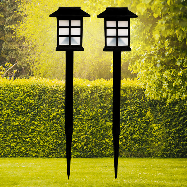 Solar Garden Lights – Waterproof Outdoor Solar Landscape Lights for Walkway, Patio, Lawn, and Yard (Pack of 2)