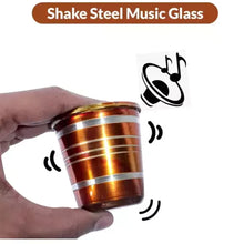 Stainless Steel Glass with Bell Sound – Musical Water and Juice Glass for Kids, Boys, and Girls