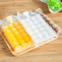 Disposable Ice Cube Bags with Self-Seal – Stackable Easy Release Mold for Cocktail, Food, and Wine