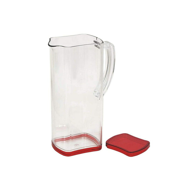 2000ml Square Jug for Carrying Water, Juices, and Beverages.