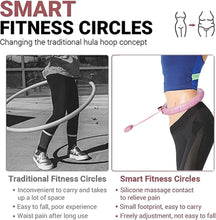 Adjustable Detachable Fitness Hula Hoop – Smart Round Ring for Weight Loss & Exercise