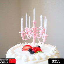 Luxury Birthday Candles – Unique Cake Toppers with 9 Candle Holders for Parties & Proposals