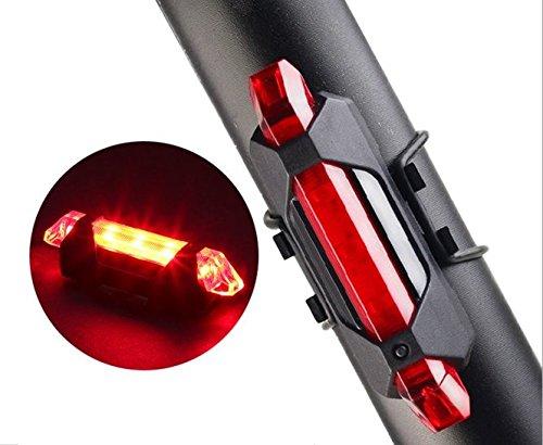 Rechargeable Bicycle Front Waterproof LED Light – Red, Durable and Bright for Night Cycling Safety