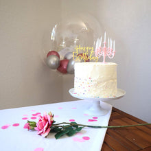 Luxury Birthday Candles – Unique Cake Toppers with 9 Candle Holders for Parties & Proposals