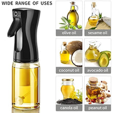 Glass Oil Dispenser Bottle Spray (1 Pc  200 Ml Approx)