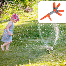 Garden Sprinkler – 360° Rotating Adjustable 3-Arm Lawn Water Sprayer for Irrigation