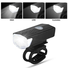 USB Rechargeable Bicycle Light Set – 400 Lumen Super Bright Front Headlight