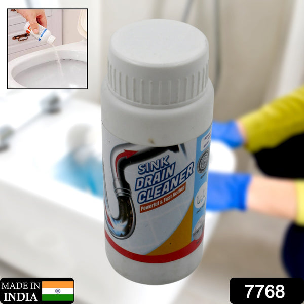 7768 Powerful Sink And Drain Cleaner Portable Powder Cleaning Tool Super Clog Remover Chemical Powder Agent For Kitchen Toilet Pipe Dredging