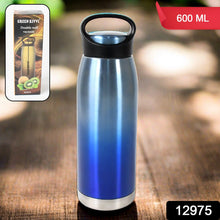 Stainless Steel Double Wall Vacuum Water Bottle – Leak-Proof, Rust-Proof, Insulated for Hot & Cold Drinks, Ideal for Office, Gym, Hiking, and Travel (1 Pc)