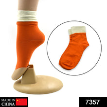 7357 Socks Breathable Thickened Classic Simple Soft Skin Friendly (1pair)