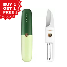 Multifunctional 2-in-1 Stainless Steel Fruit Knife Peeler – Buy 1 Get 1 Top Trendy Essentials
