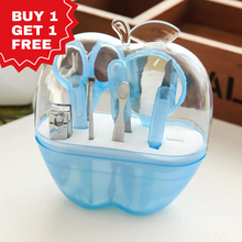 8-in-1 Apple Shape Manicure Pedicure Set – Buy 1 Get 1 Free Top Trendy Essentials